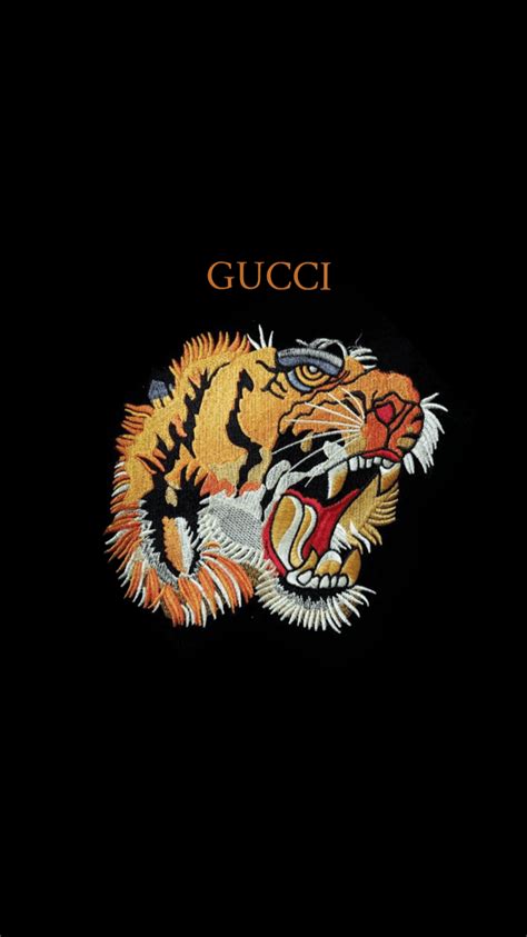 gucci tiger face wallpaper.